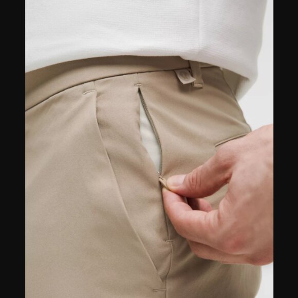 Lululemon Athletica Men's ABC Classic-Fit Trouser Smooth Twill Sheer Oak $138.00 - Picture 6 of 15